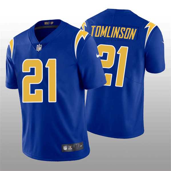 Men & Women & Youth Los Angeles Chargers #21 LaDainian Tomlinson Royal Vapor Untouchable Limited Stitched Jersey,We sell and wholesale Men & Women & Youth Los Angeles Chargers #21 LaDainian Tomlinson Royal Vapor Untouchable Limited Stitched Jersey on line form chian!
